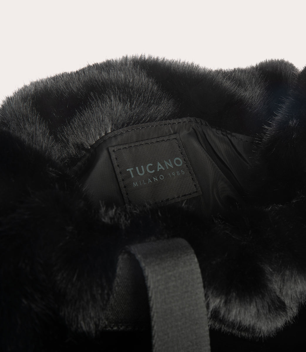 Nina Fur Tote Bag Nero, immagine 23