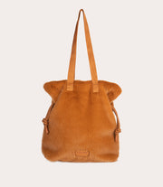 Nina Fur Tote Bag Arancione, immagine 7