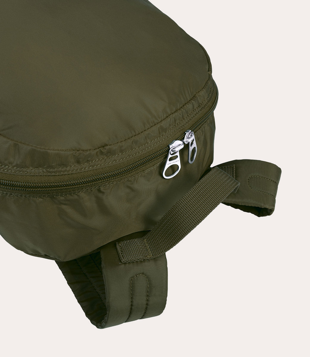 Compatto Eco Verde militare, vista superiore