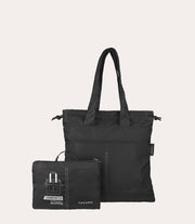 Compatto Eco Shopper Nero, vista frontale