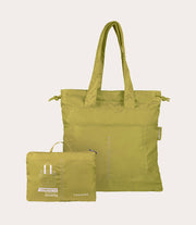 Compatto Eco Shopper Verde acido, vista frontale