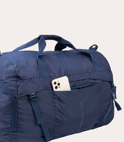 Compatto Eco Duffle Blu, dettaglio