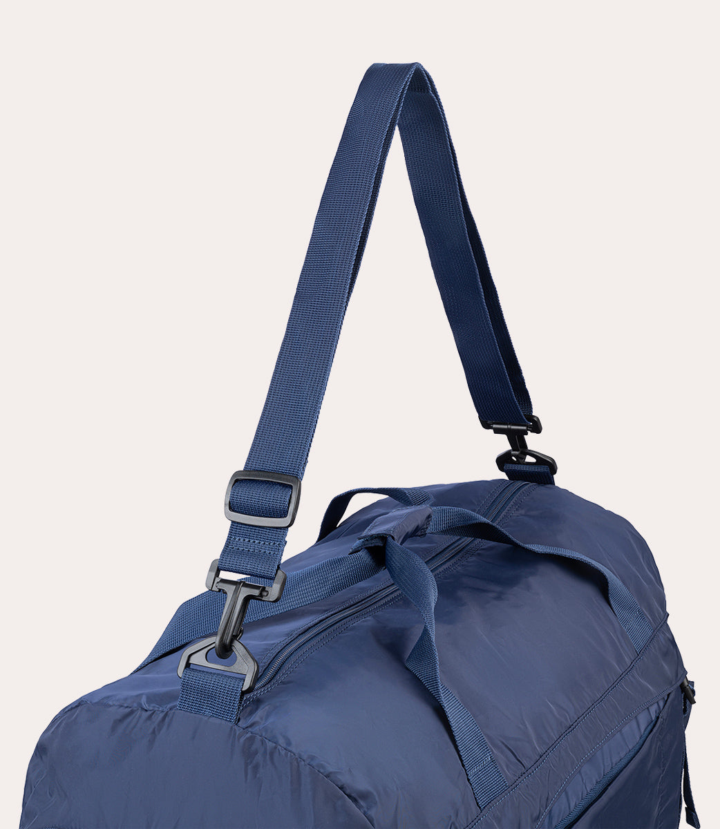Compatto Eco Duffle Blu, vista superiore