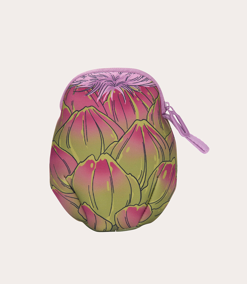 Schizzo Pouch 3D Artichoke, vista laterale