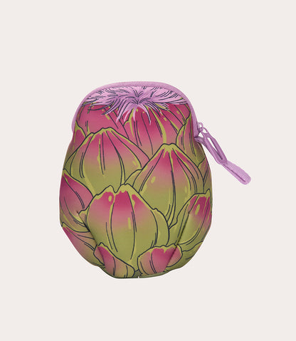 Schizzo Pouch 3D Artichoke, vista laterale