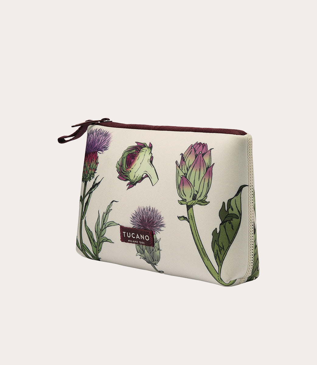 Schizzo Beauty Case Bianco, vista posteriore