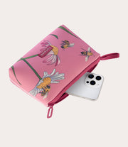 Schizzo Beauty Case Rosa, dettaglio interno