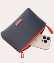 Schizzo Beauty Case Grigio, vista laterale