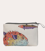 Schizzo Beauty Case Bianco, dettaglio interno