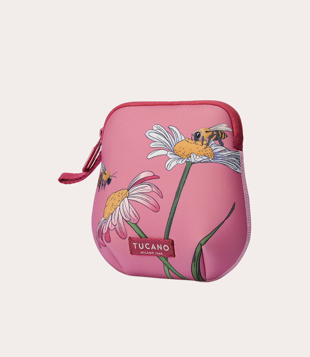 Schizzo Pinces Pouch Rosa, vista posteriore