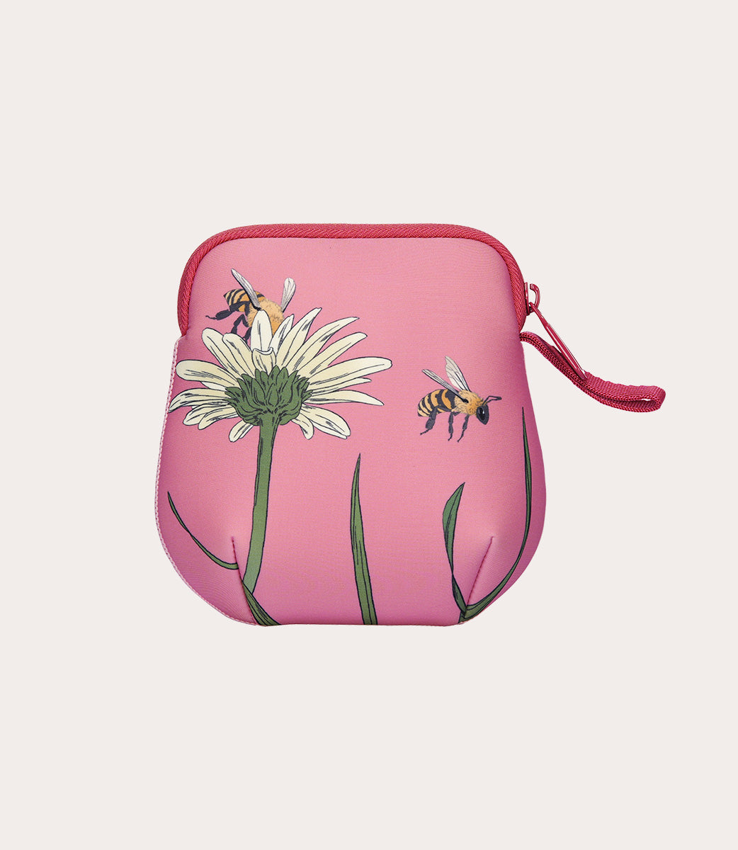 Schizzo Pinces Pouch Rosa, vista laterale