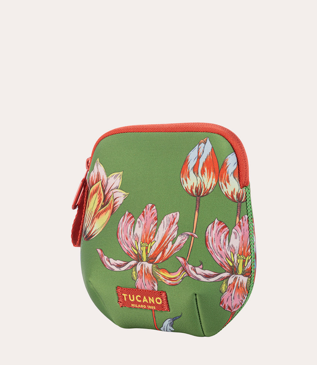 Schizzo Pinces Pouch Verde acido, vista posteriore