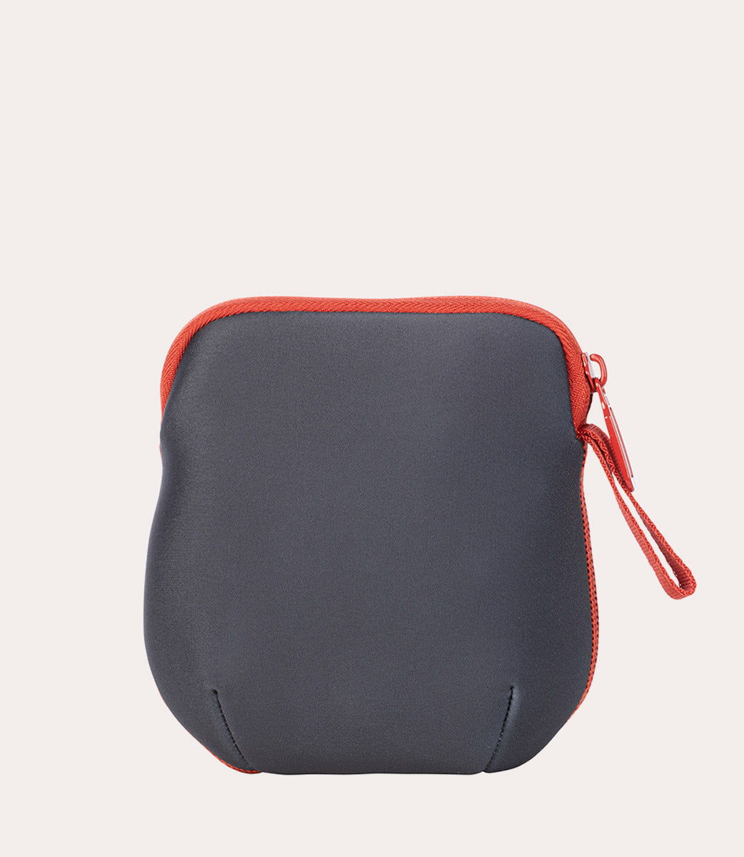 Schizzo Pinces Pouch Grigio, vista laterale