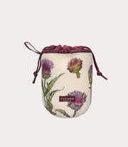 Schizzo Coulisse Pouch Bianco, vista frontale