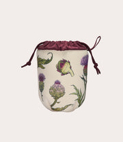 Schizzo Coulisse Pouch Bianco, vista posteriore