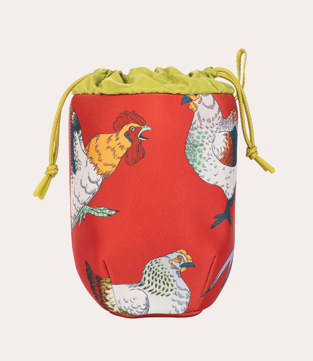 Schizzo Coulisse Pouch, vista laterale