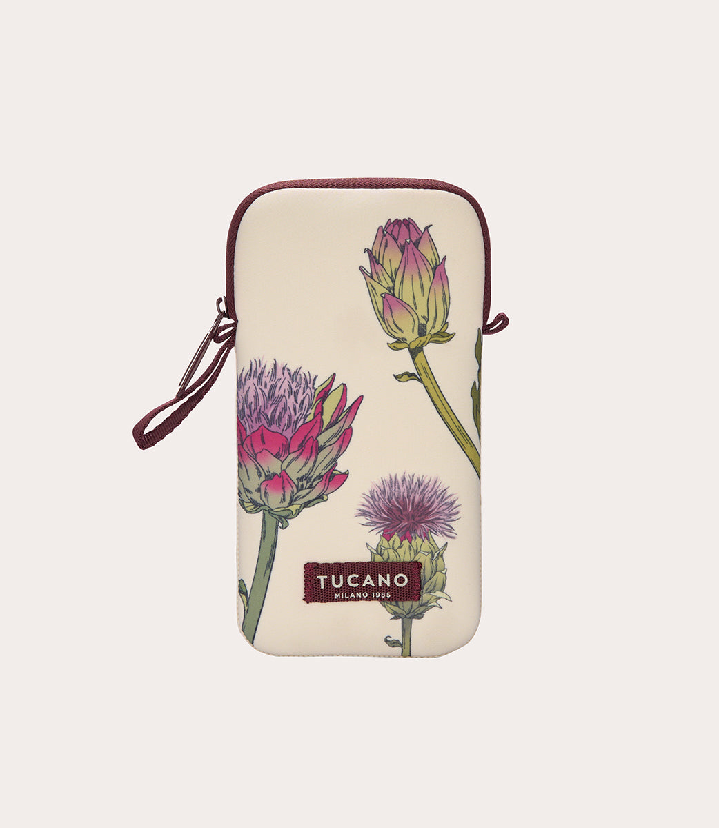 Schizzo Smartphone Pouch Panna, vista frontale