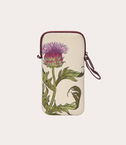 Schizzo Smartphone Pouch Bianco, vista posteriore