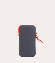 Schizzo Smartphone Pouch Grigio, vista laterale