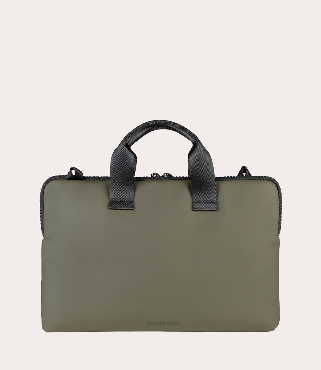 Gommo Super Slim Verde militare, vista laterale