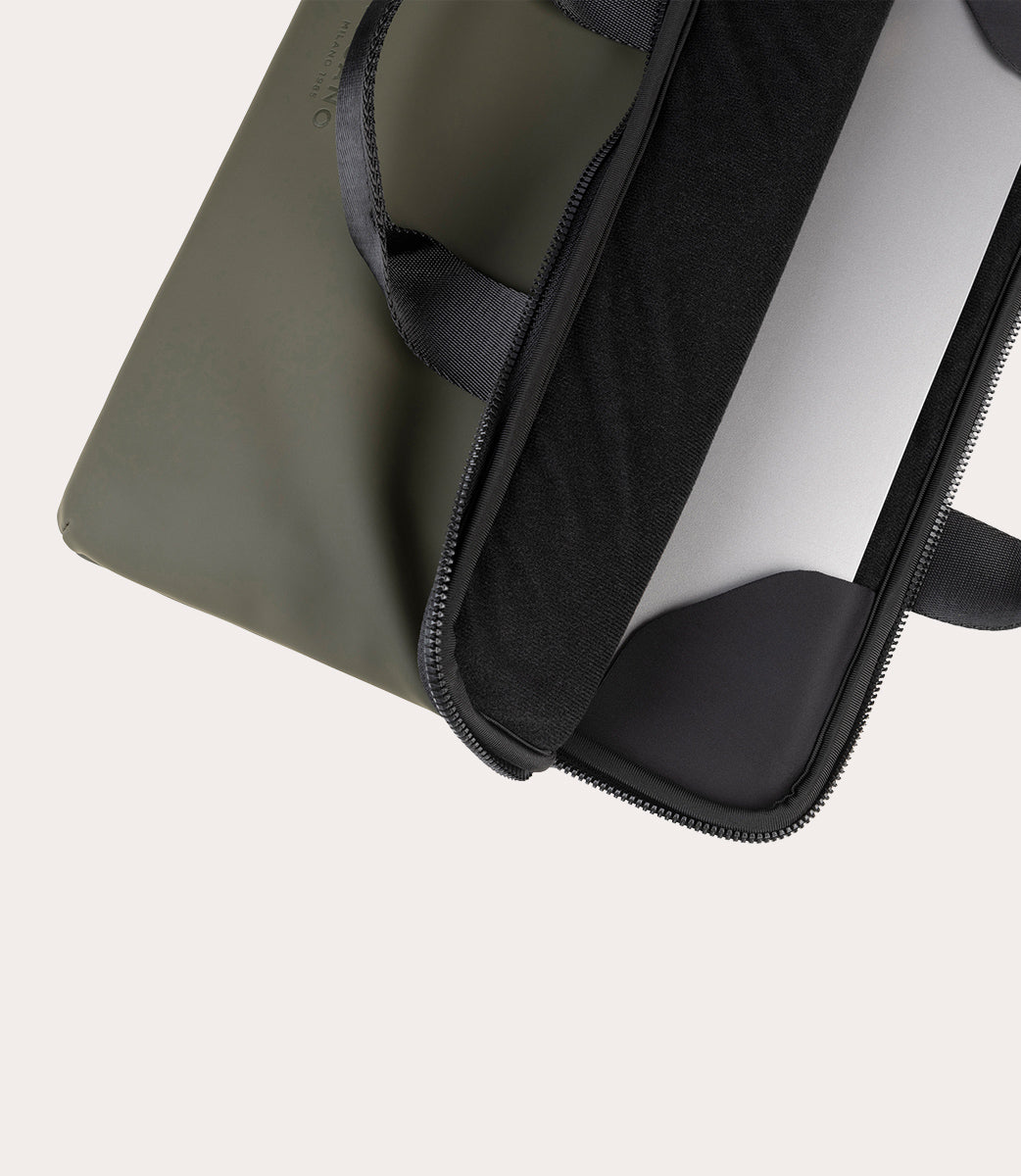 Gommo Super Slim Verde militare, vista superiore