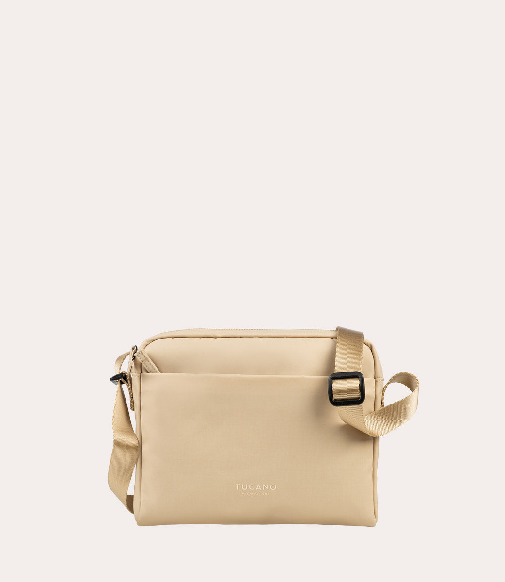 Spilla Beige, vista frontale