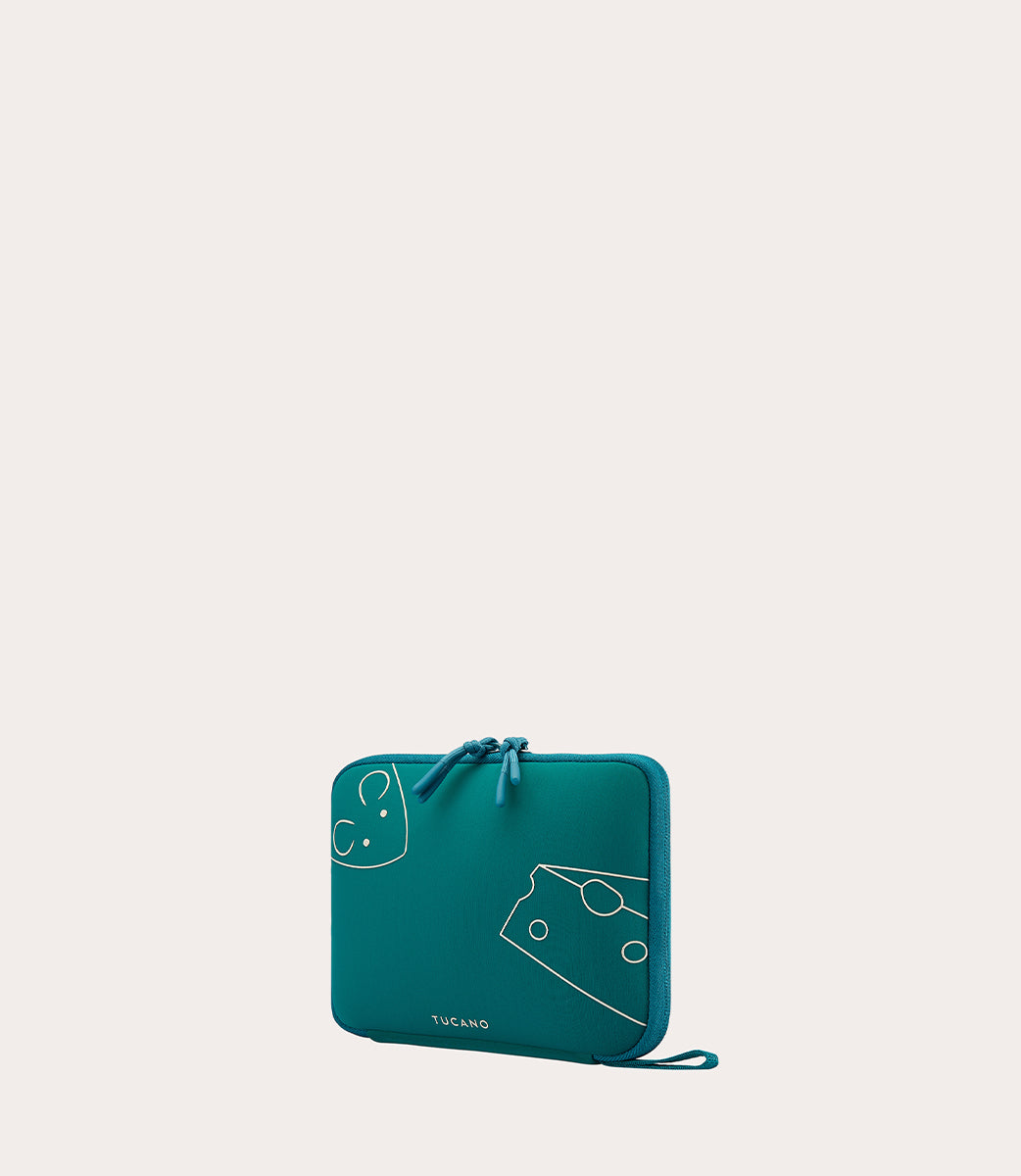 Topo Organizer Pouch Blu, vista posteriore