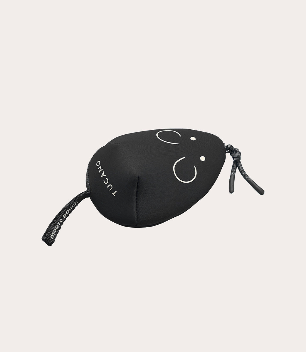 Topo Mouse Pouch Nero, vista frontale