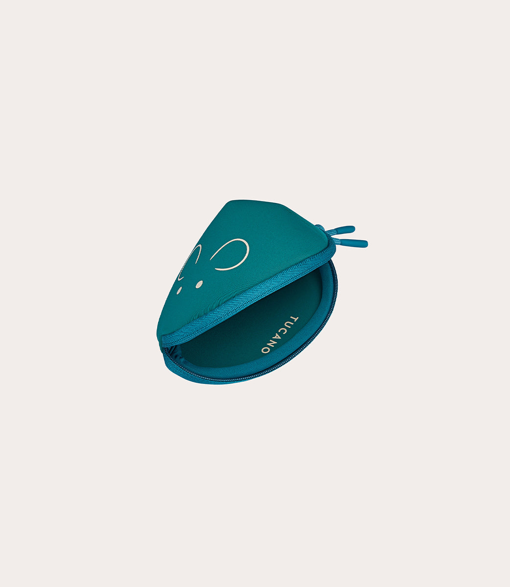 Topo Mouse Pouch Blu, vista laterale