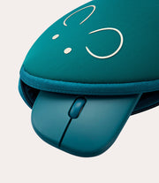 Topo Mouse Pad + Wireless Mouse Blu, dettaglio