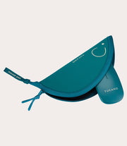 Topo Mouse Pad + Wireless Mouse Blu, vista laterale