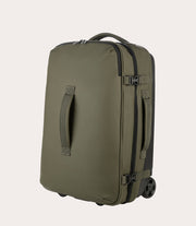 Gommo Trolley Verde militare, vista posteriore