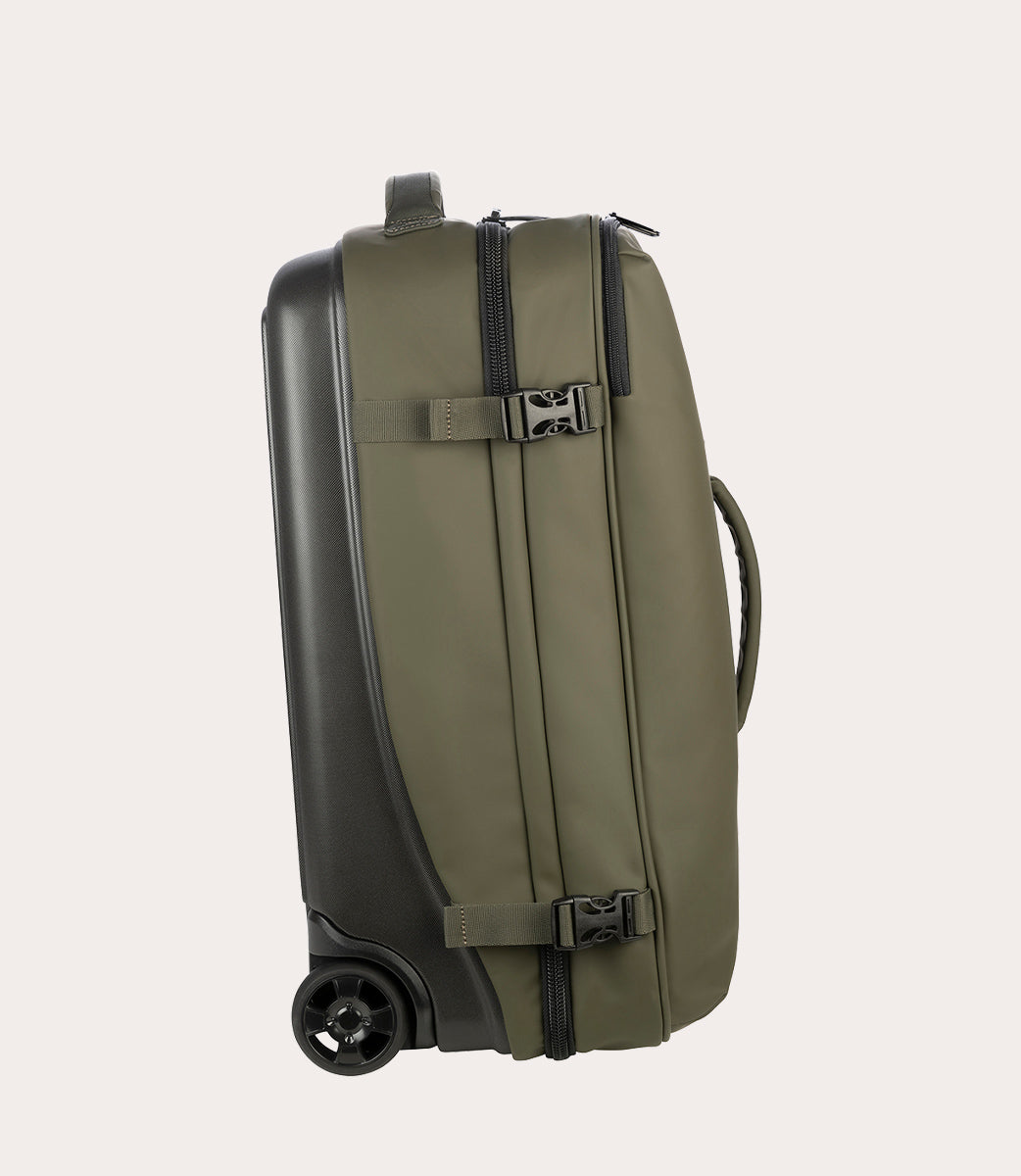 Gommo Trolley Verde militare, dettaglio