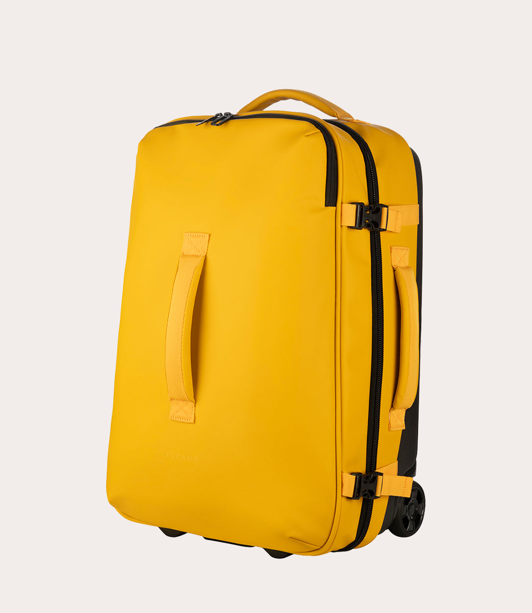 Gommo Trolley Giallo, vista posteriore