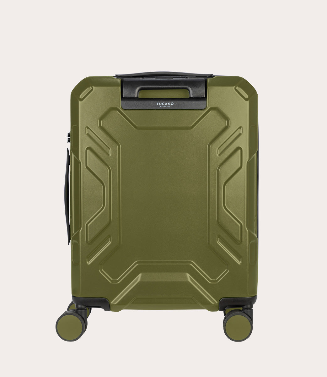 Iron 40L Verde militare, vista laterale