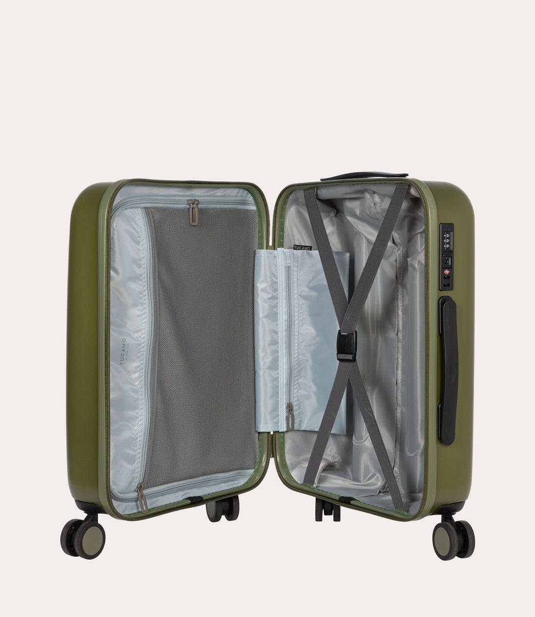 Ted 40L Verde militare, vista superiore