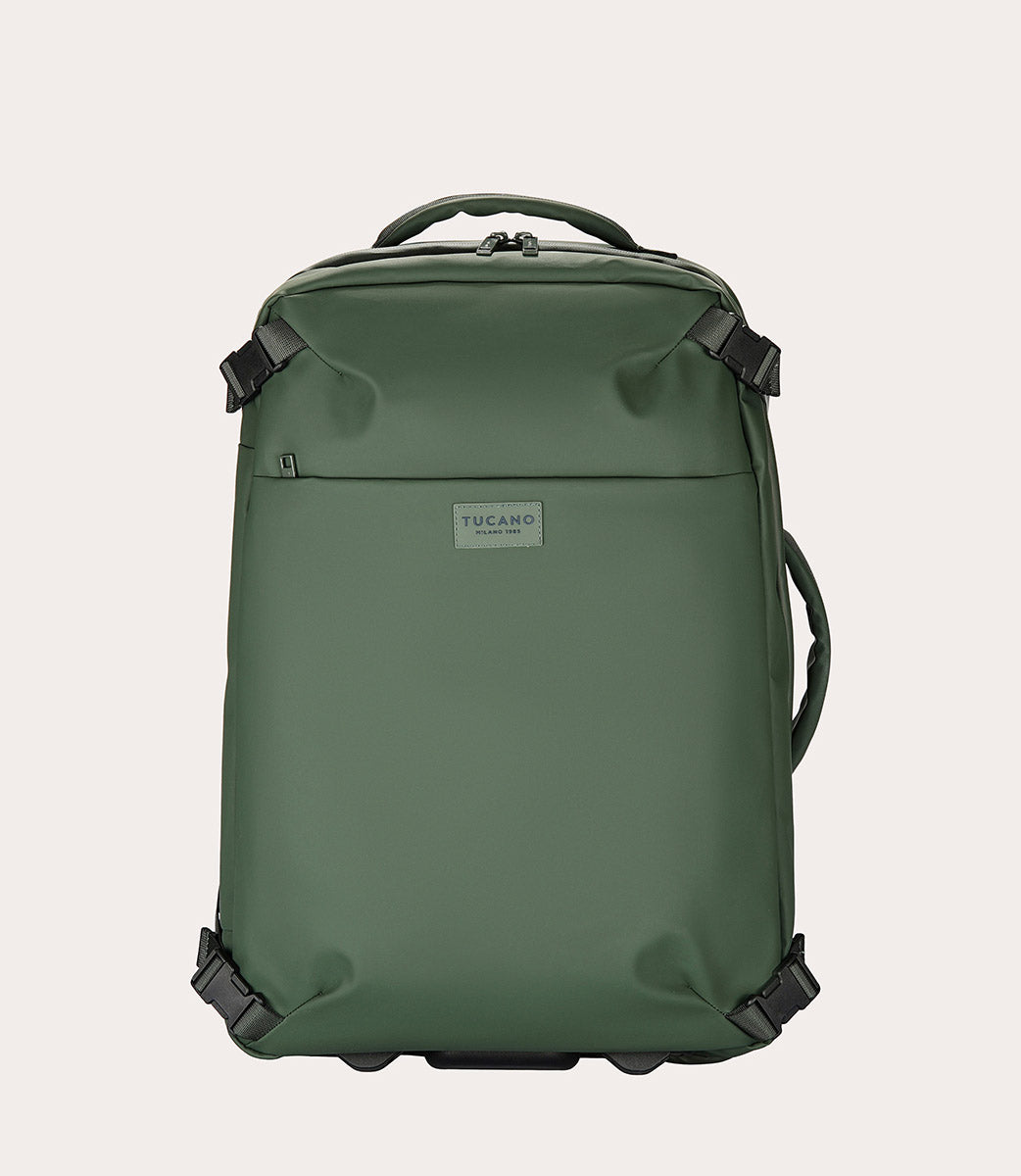 Tugò Dry Trolley Verde militare, vista frontale