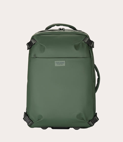 Tugò Dry Trolley Verde militare, vista frontale