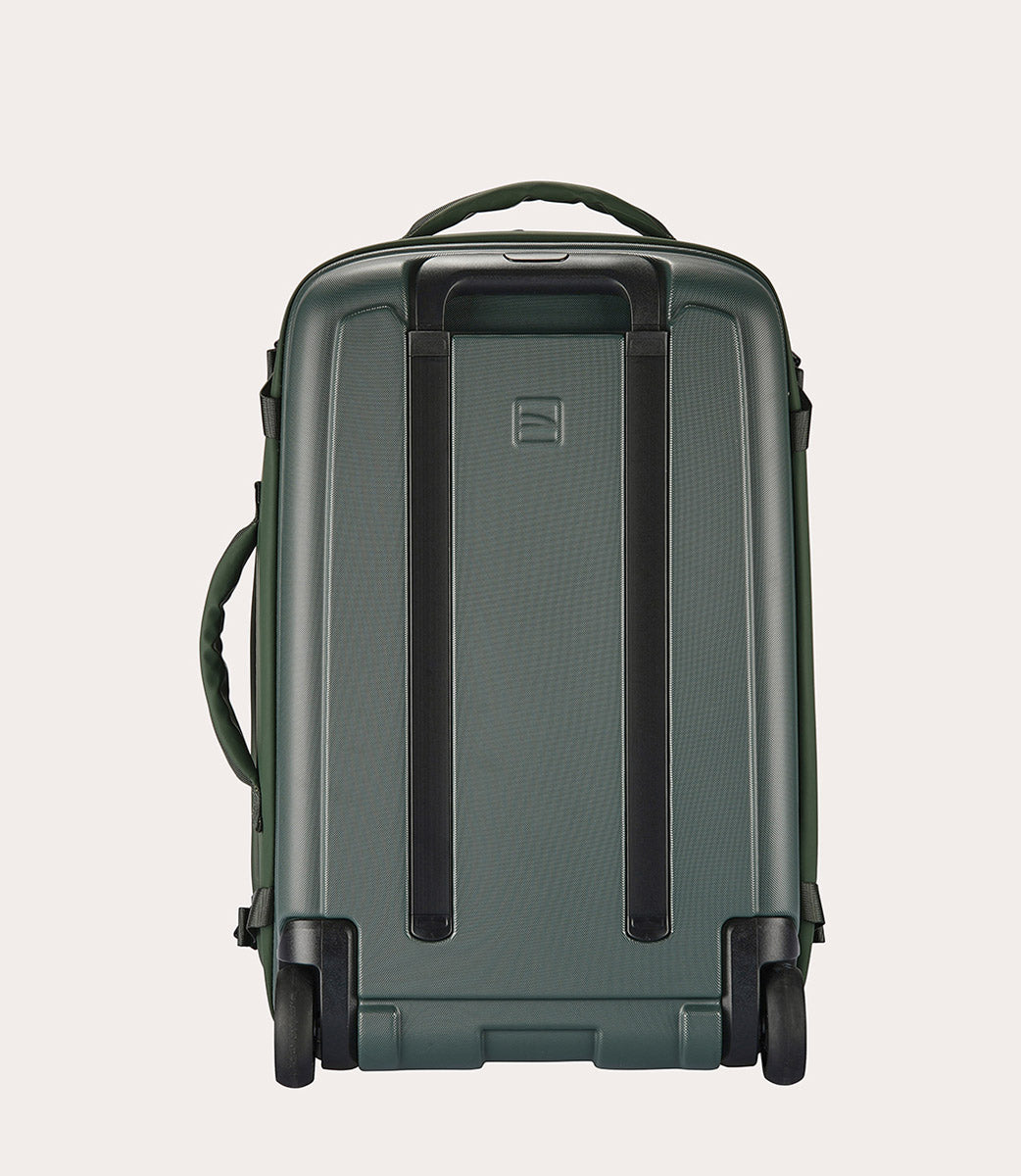 Tugò Dry Trolley Verde militare, vista laterale