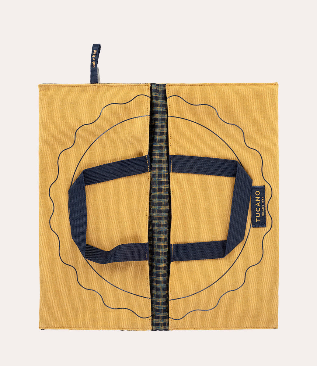 Kitchen Borsa Torta Giallo, vista frontale