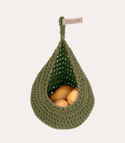 Kitchen Borse Muro 3PZ Verde militare, vista frontale