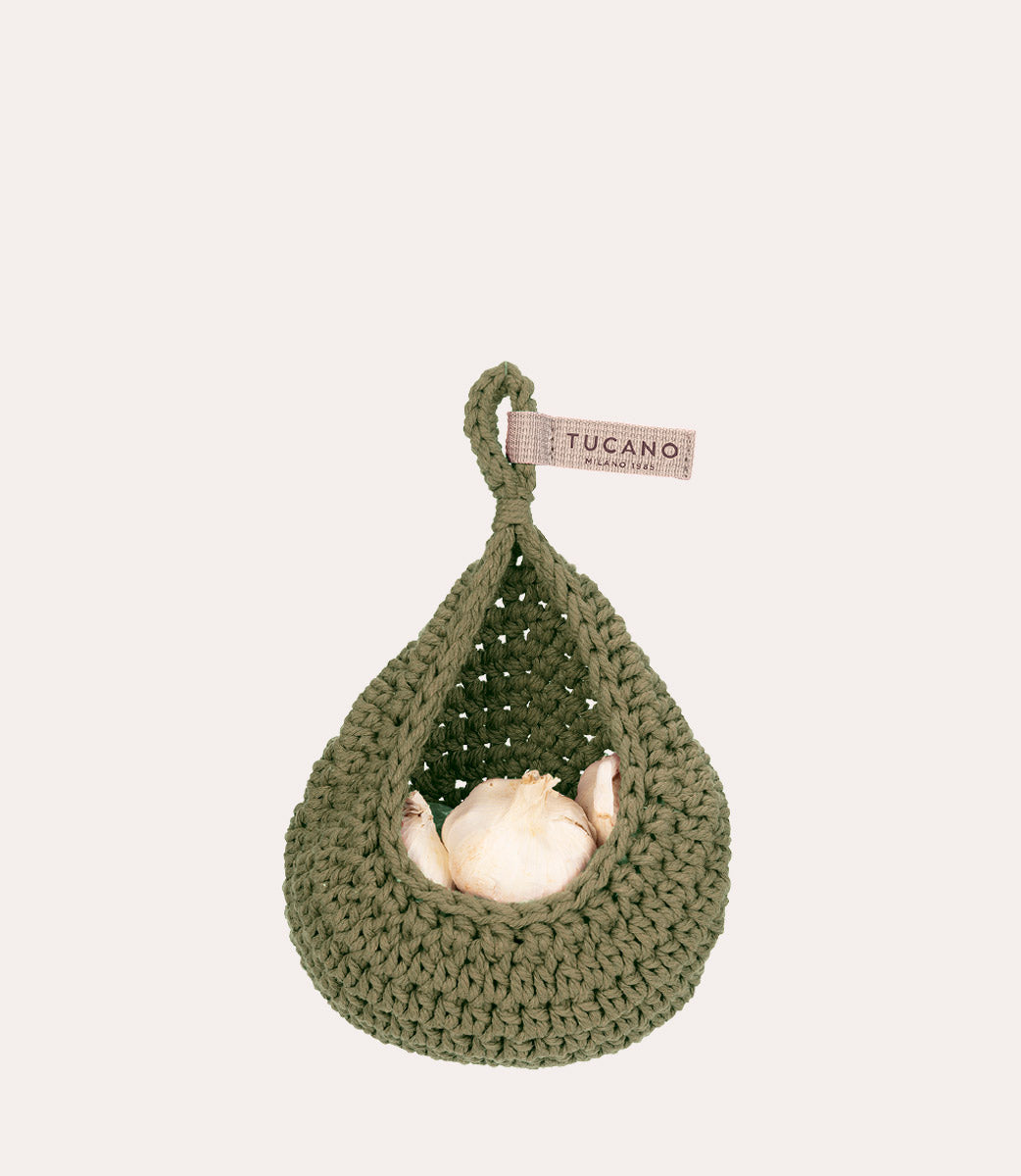 Kitchen Borse Muro 3PZ Verde militare, dettaglio