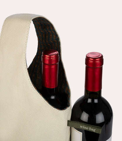 Kitchen Wine bag for two bottles