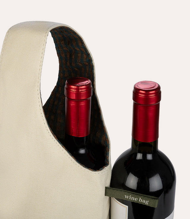 Kitchen Wine bag for two bottles