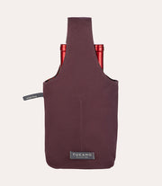 Kitchen Borsa Vino 2 Bottiglie Viola, vista frontale