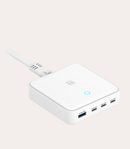 High-speed 100W GaN desktop charger 4 ports