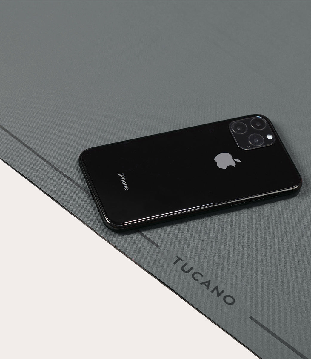 Desk pad, vista laterale