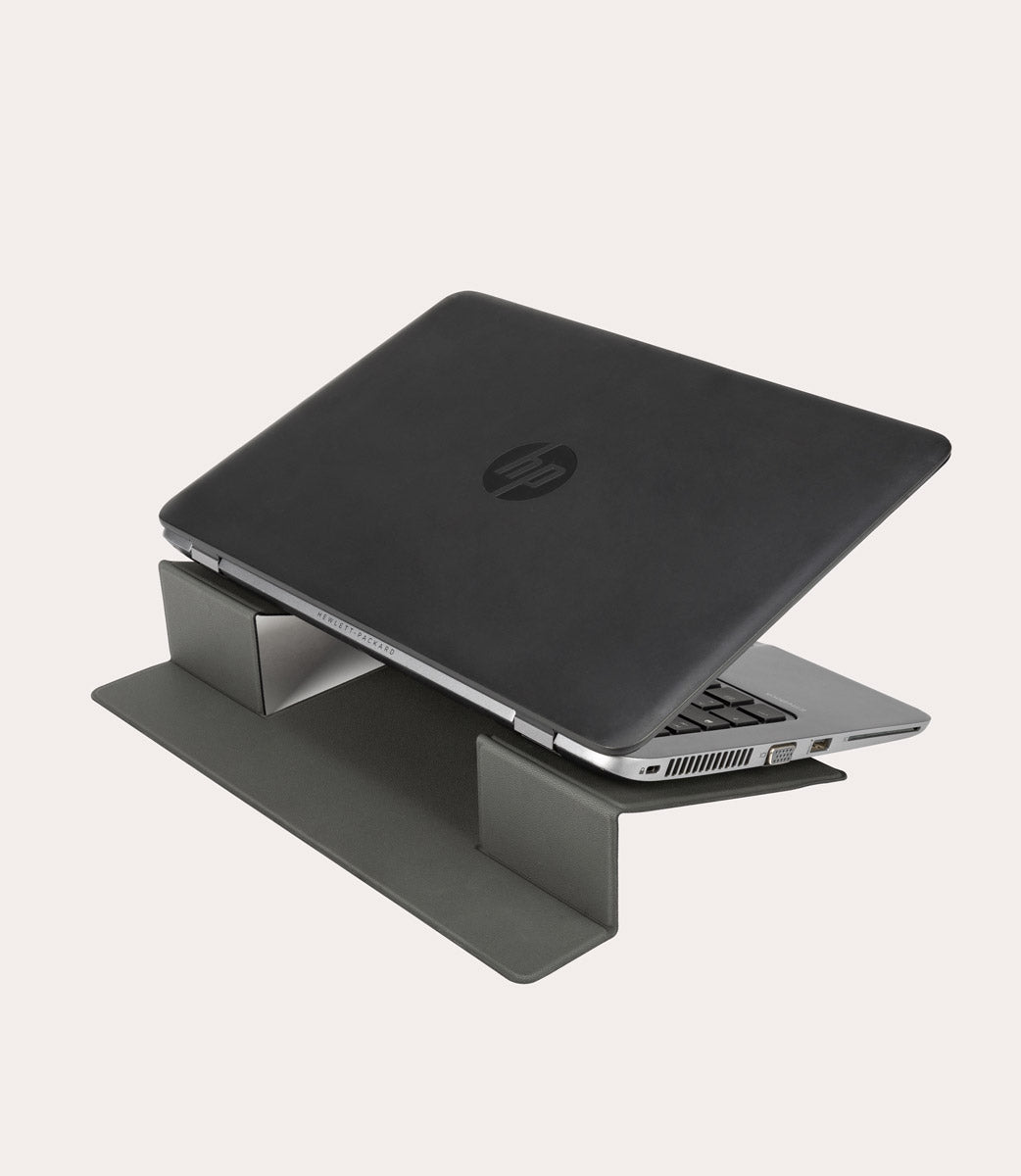 Laptop stand Nero, vista laterale