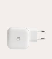 65W USB GaN wall charger Bianco, vista laterale