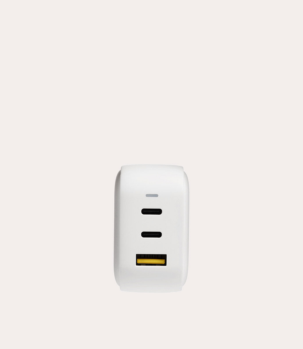 65W USB GaN wall charger Bianco, dettaglio interno